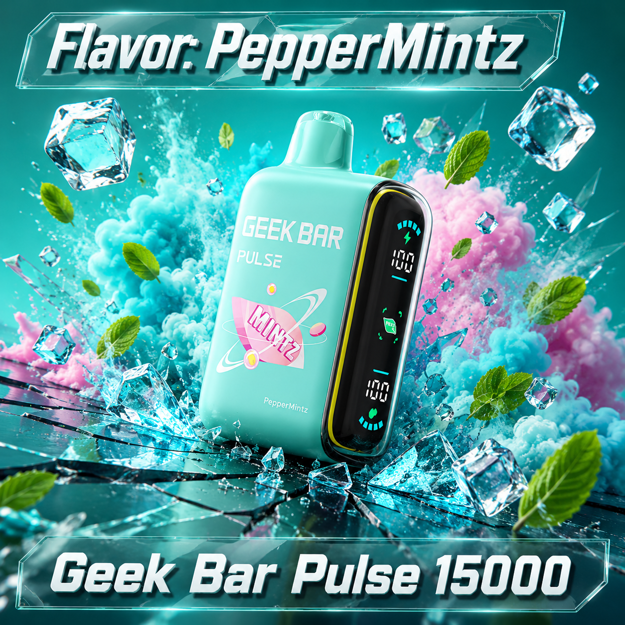 PepperMintz (Mintz Edition) Geek Bar PULSE 15000