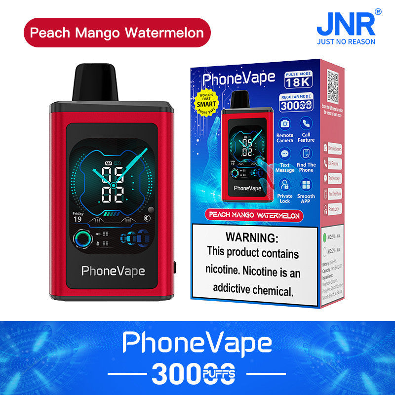 Peach Mango Watermelon JNR PhoneVape 30K
