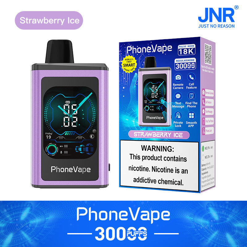 Strawberry Ice JNR PhoneVape 30K
