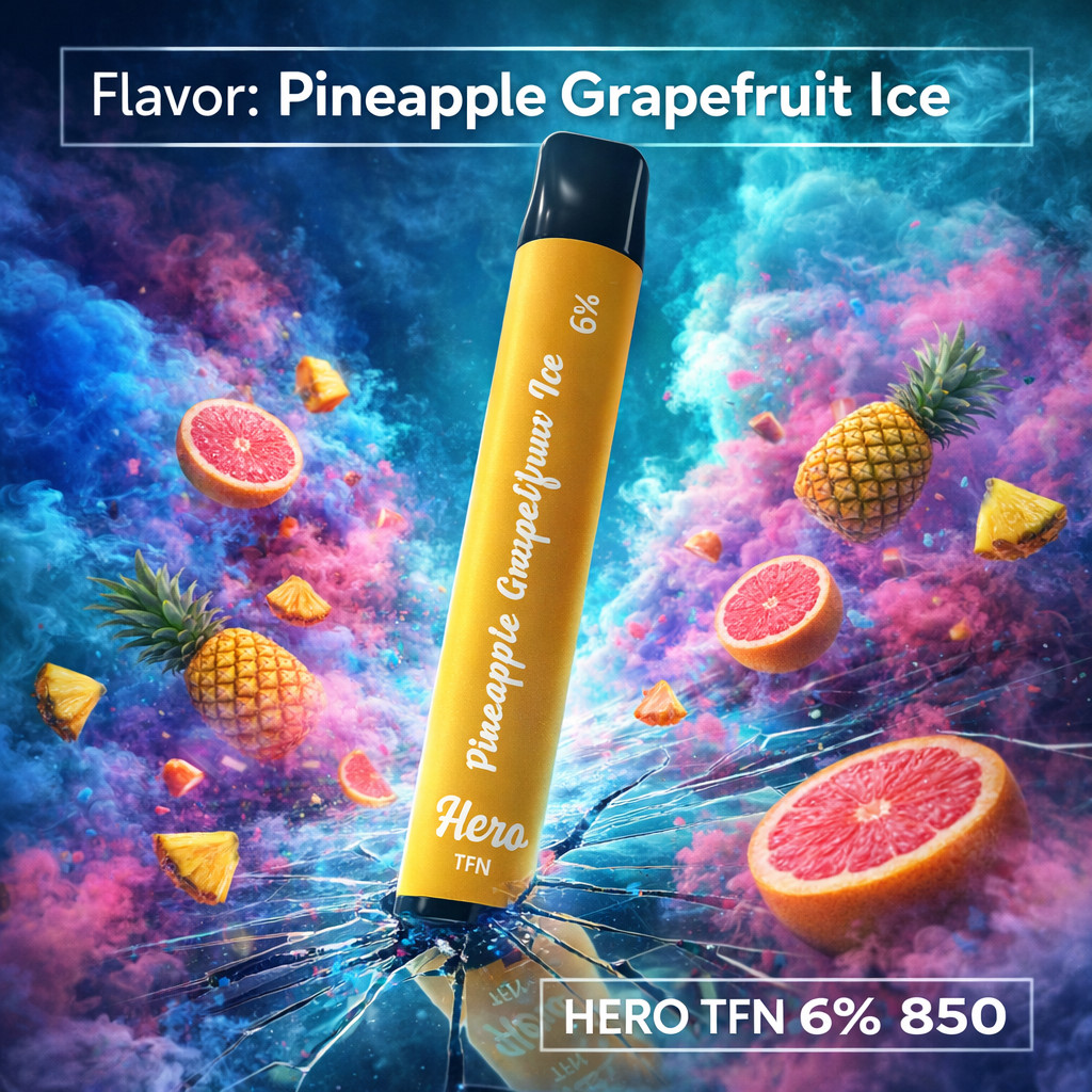 Pineapple Grapefruit Ice - HERO TFN 6% 850
