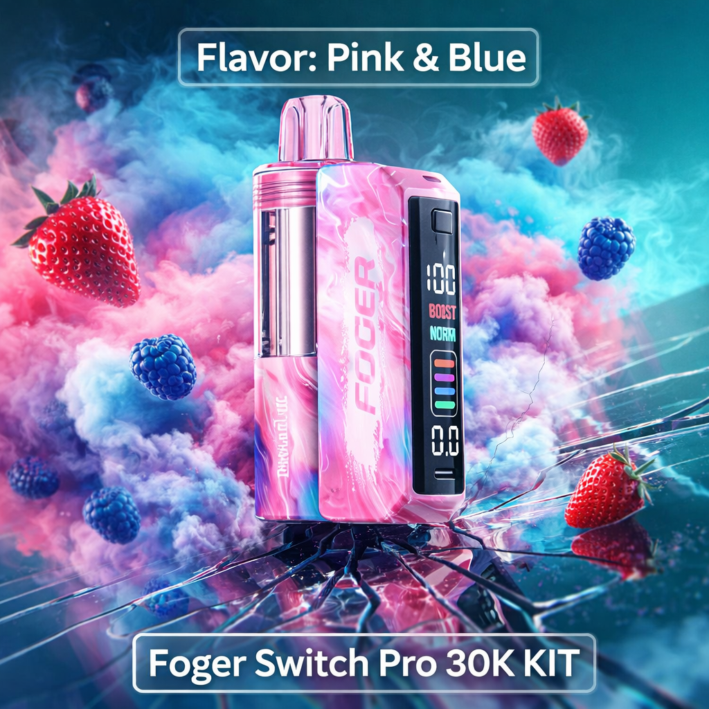 Pink & Blue - Foger Switch Pro 30K KIT