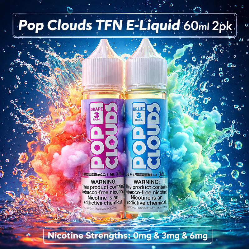 Pop Clouds TFN E-Liquid 60ml 2pk
