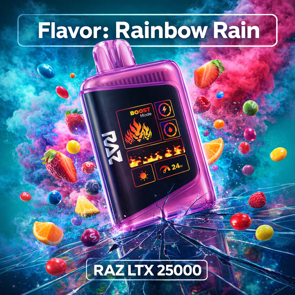 Rainbow Rain RAZ | Sweet & Refreshing Vape Flavor Experience Rainbow Rain RAZ | Sweet & Refreshing Vape Flavor Experience