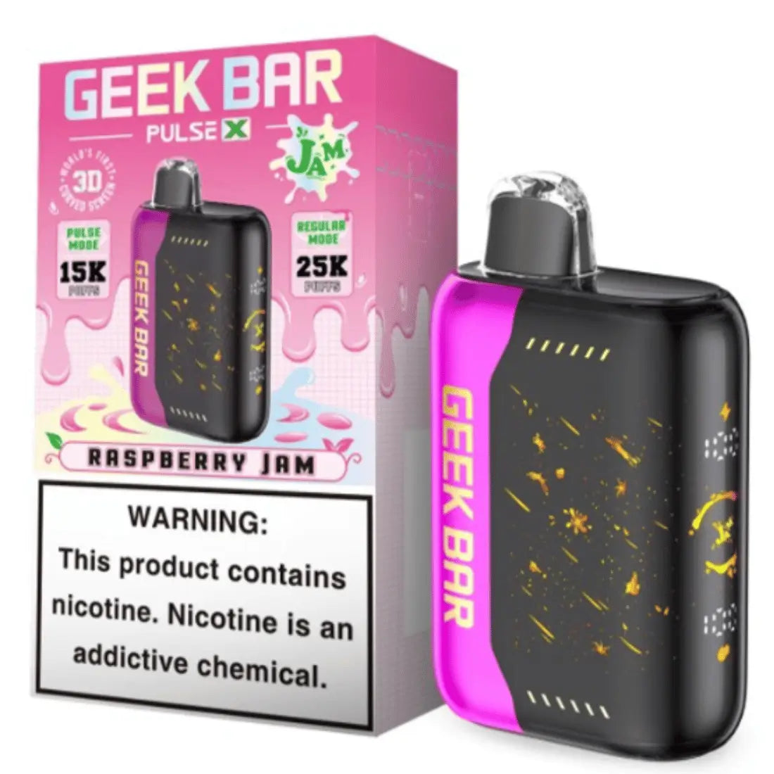 Raspberry Jam (Jam Edition) Geek Bar Pulse X 25K