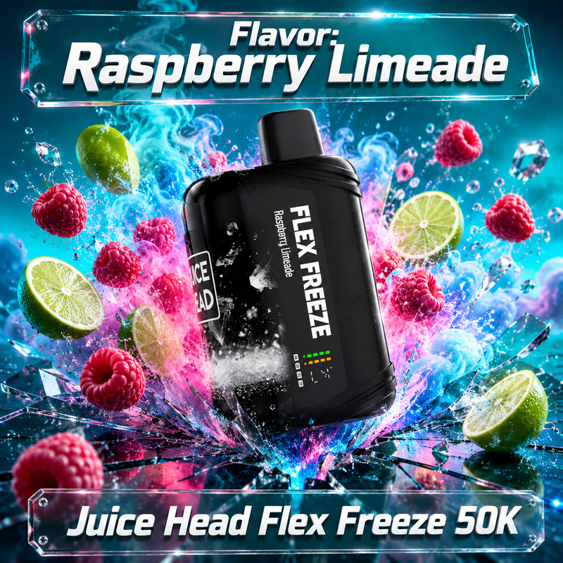Raspberry Limeade Juice Head Flex Freeze 50K
