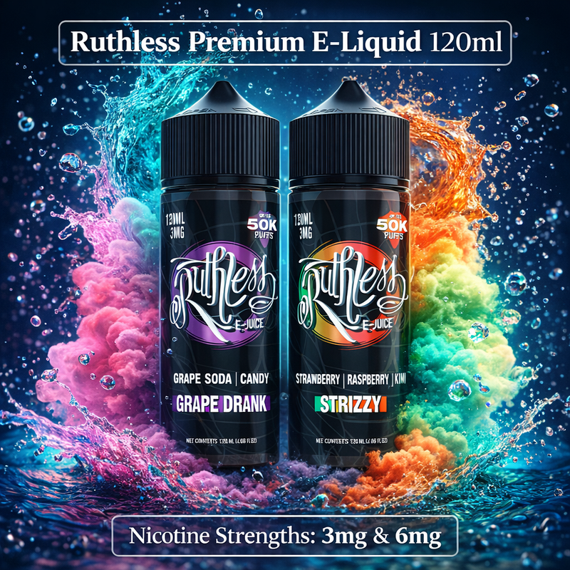 Ruthless Premium E-Liquid 120ml
