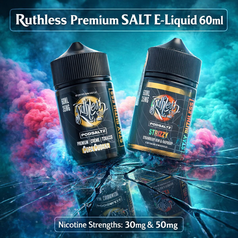 Ruthless Premium SALT E-Liquid 60ml
