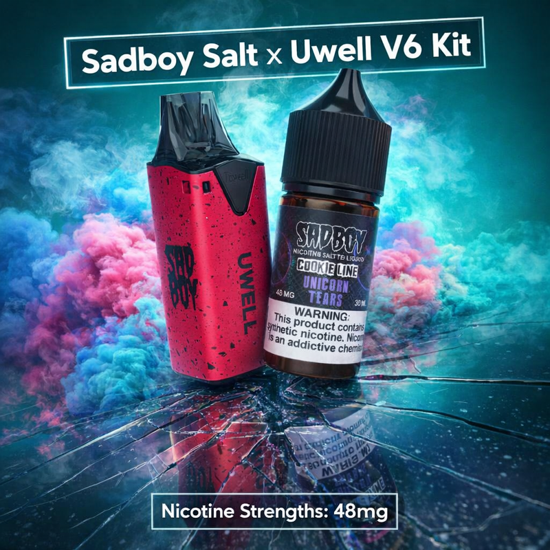 Sadboy Salt x Uwell V6 Kit

