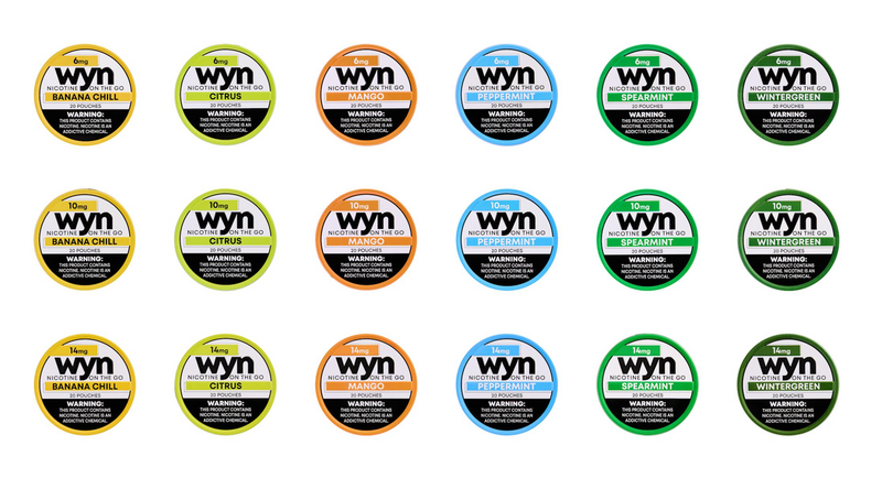 WYN Nicotine Pouches 5pk
