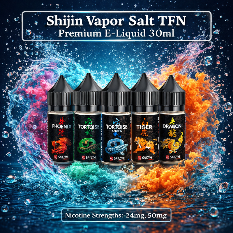 Shijin Vapor Salt TFN Premium E-Liquid 30ml

