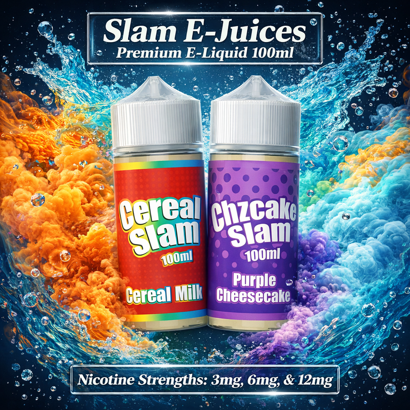 Slam E-Juices Premium E-Liquid 100ml
