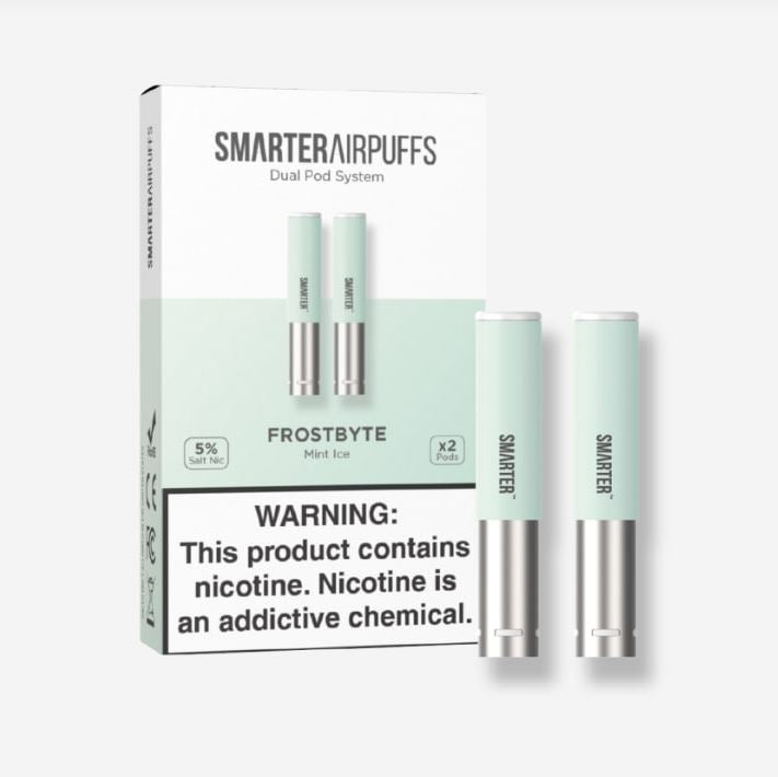 Frostbyte - Smarter AirPuffs Flavored Nicotine Pods – Mint Ice - 2-Pack