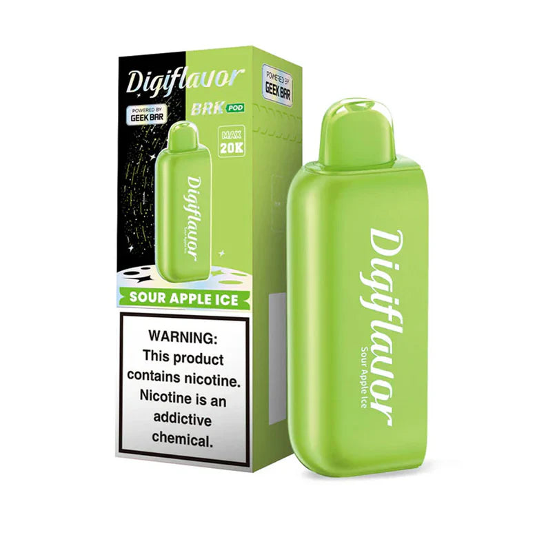 Sour Apple Ice Digiflavor BRK Pod 20K