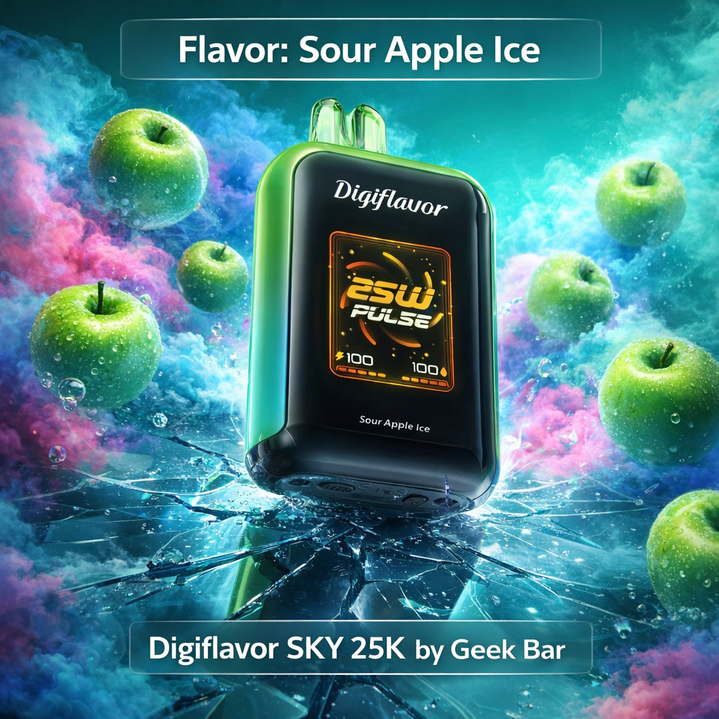 Digiflavor SKY 25K by Geek Bar - Sour Apple Ice