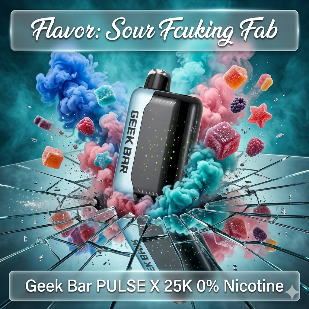 Geek Bar PULSE X 25K 0% Nicotine - Sour Fcuking Fab