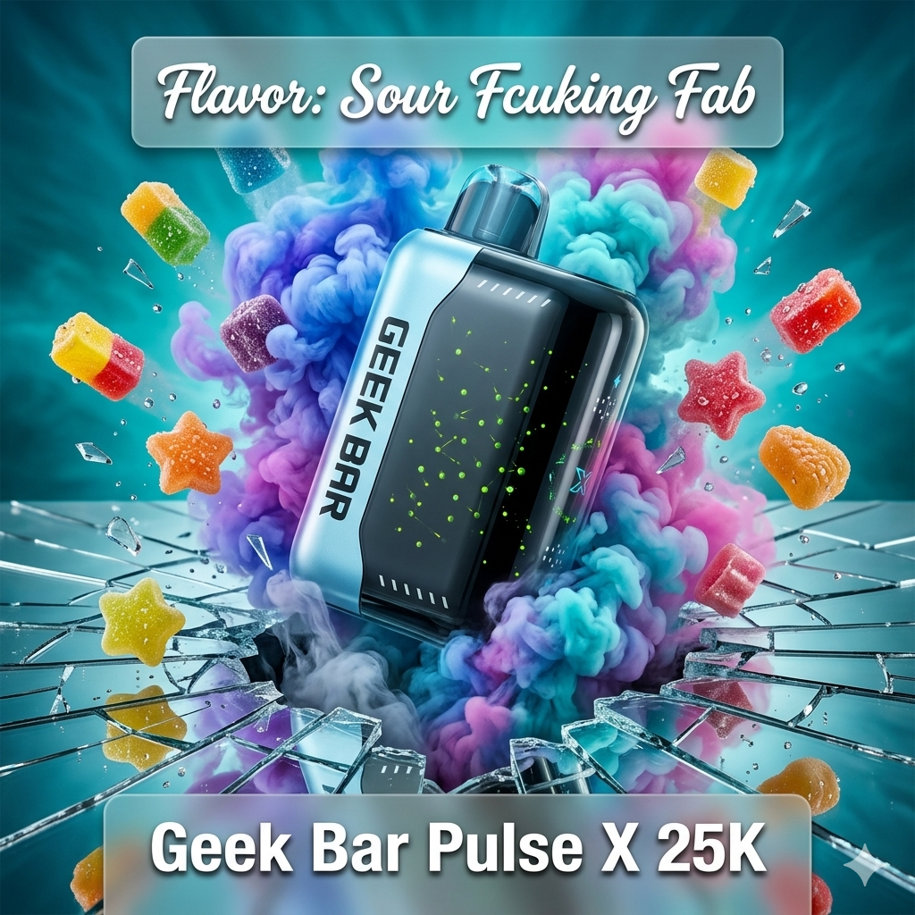 Geek Bar Sour Fcuking Fab Flavor | Tangy Vape Sensation Geek Bar Sour Fcuking Fab Flavor | Tangy Vape Sensation