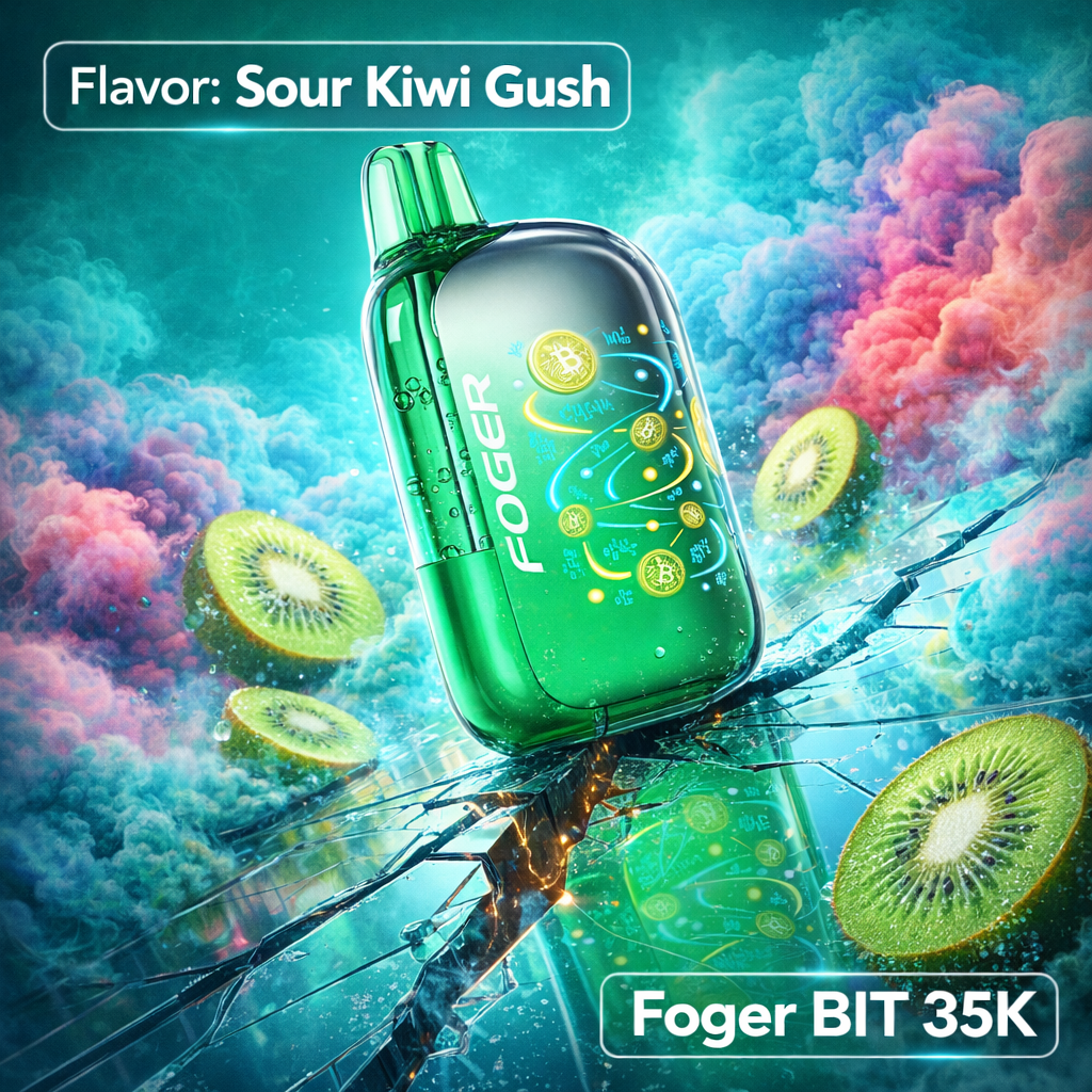 Sour Kiwi Gush - Foger BIT 35K