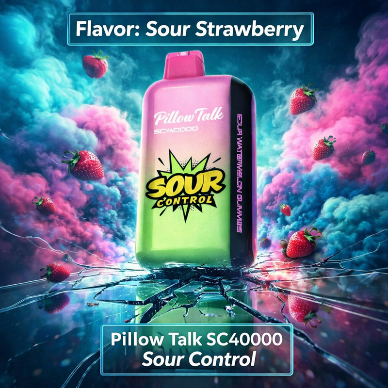 Sour Strawberry Pillow Talk SC40000 Sour Control
