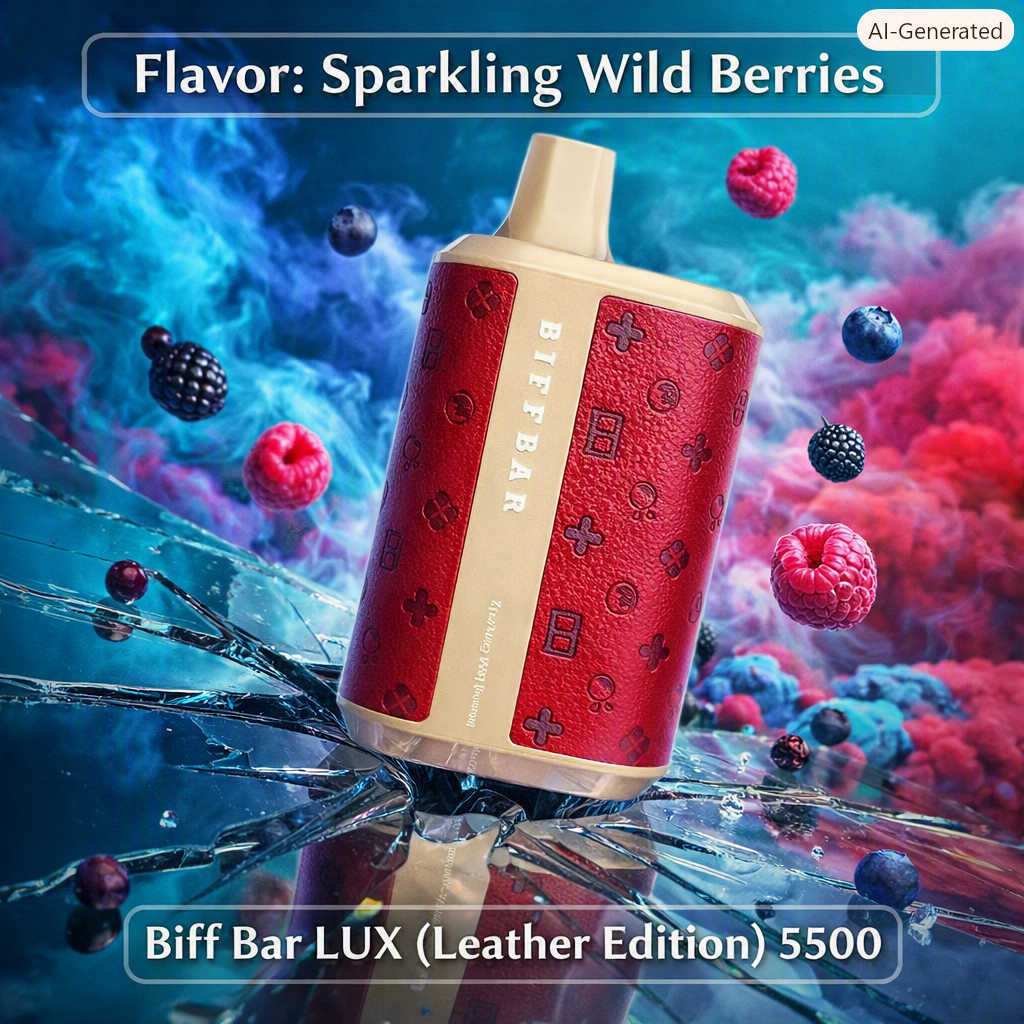 Sparkling Wild Berries - Biff Bar LUX (Leather Edition) 5500
