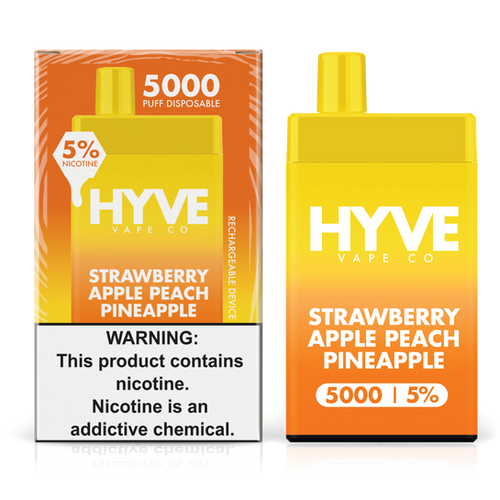 Strawberry Apple Peach Pineapple / 5% Hyve 5000