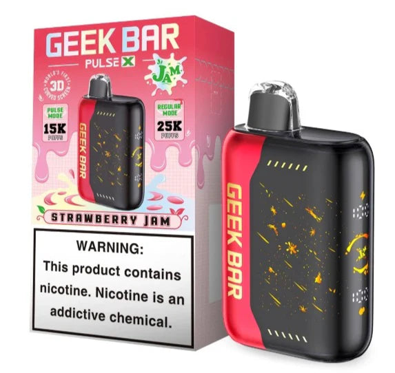 Strawberry Jam (Jam Edition) Geek Bar Pulse X 25K