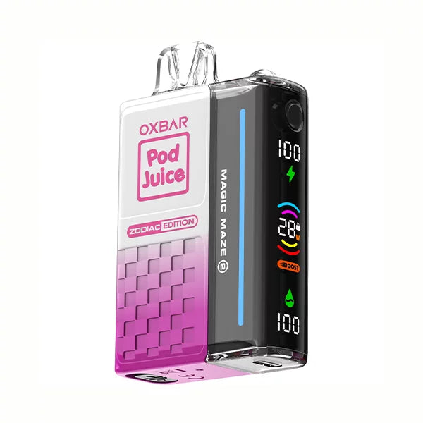 Strawberry Lolly OXBAR x Pod Juice 30K Magic Maze 2