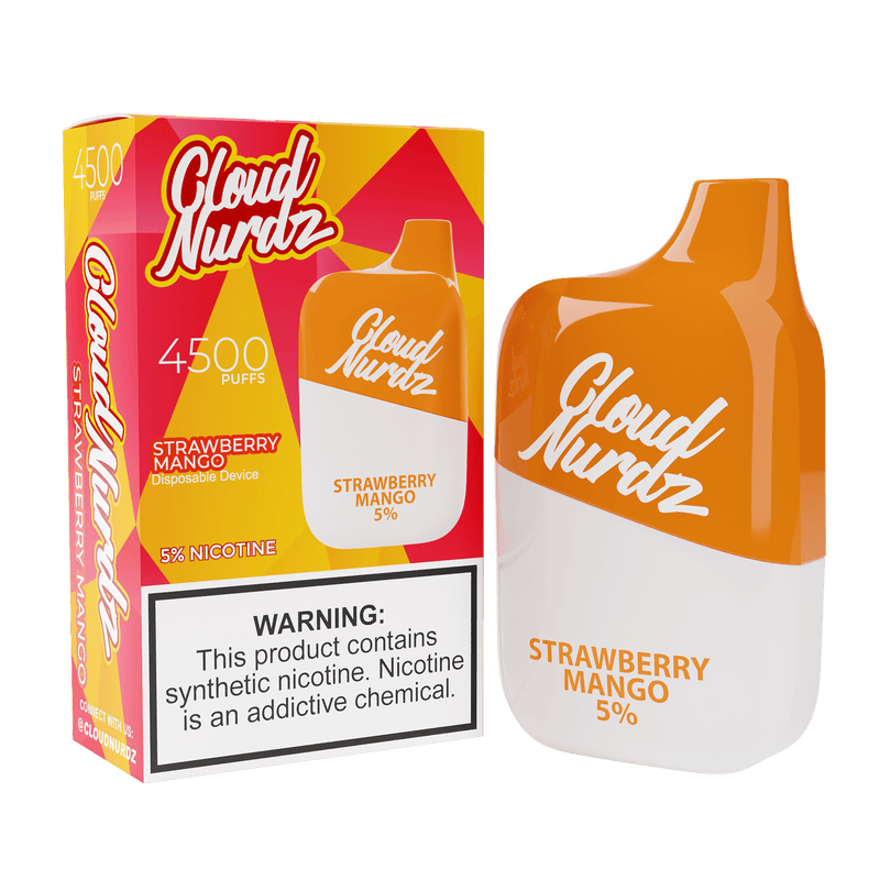Strawberry Mango / 0% Cloud Nurdz 4500
