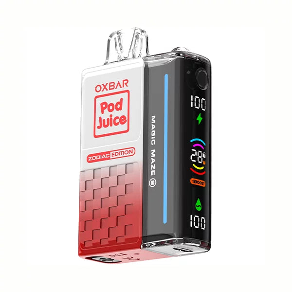 Strawberry Watermelon Dragonfruit OXBAR x Pod Juice 30K Magic Maze 2
