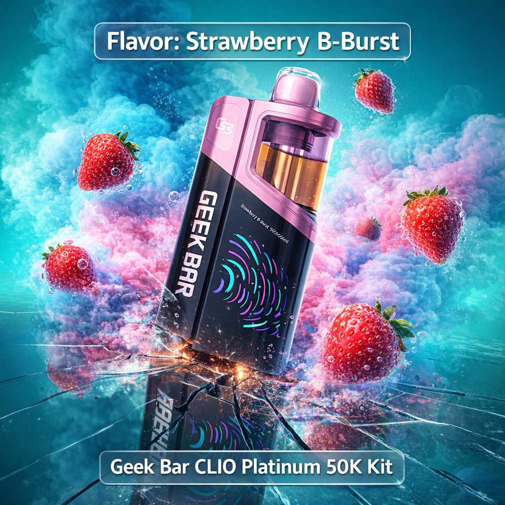 Strawberry Watermelon Coconut Geek Bar | Sweet & Smooth Flavor