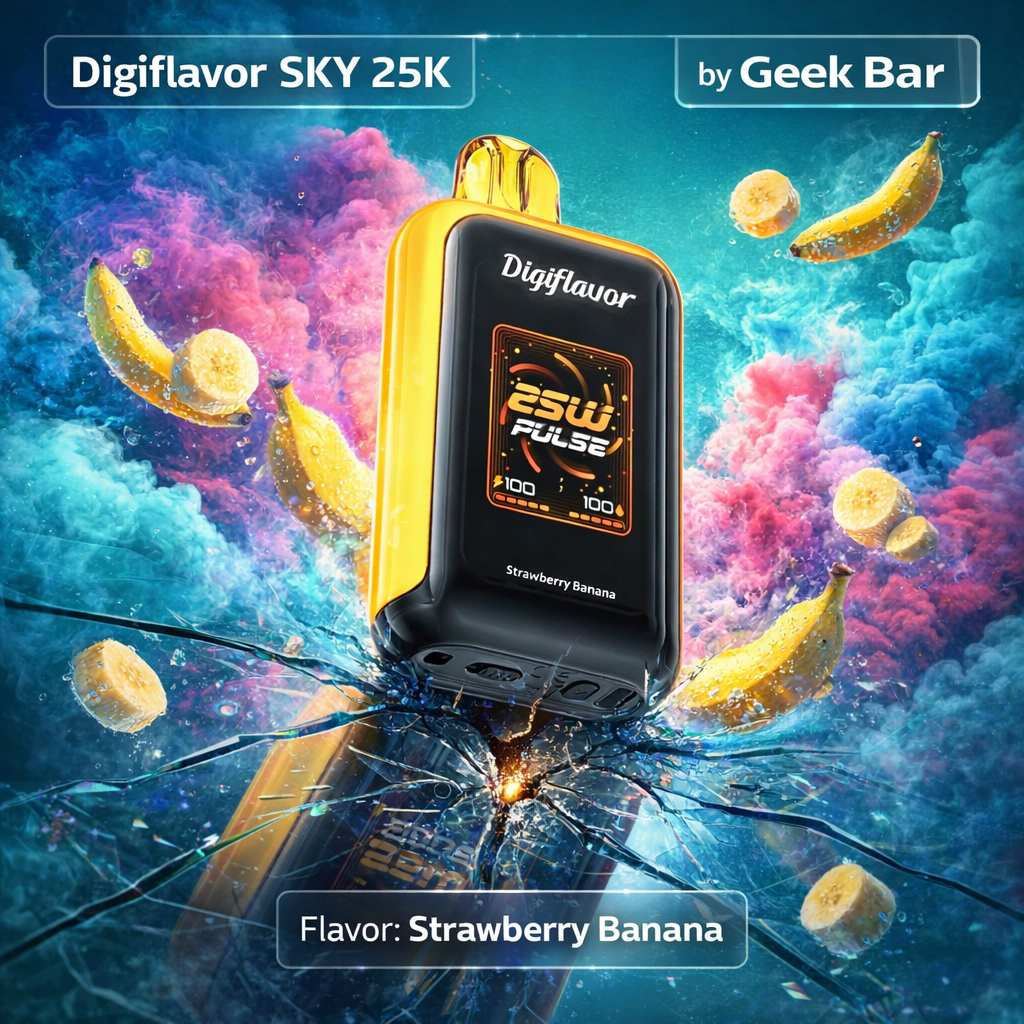 Strawberry Banana - Digiflavor SKY 25K by Geek Bar