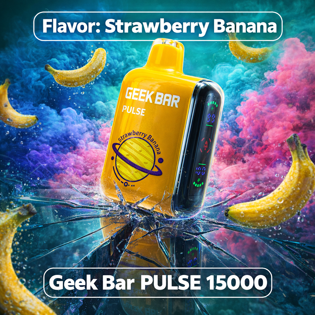 Strawberry Watermelon Coconut Geek Bar | Sweet & Smooth Flavor Strawberry Watermelon Coconut Geek Bar | Sweet & Smooth Flavor