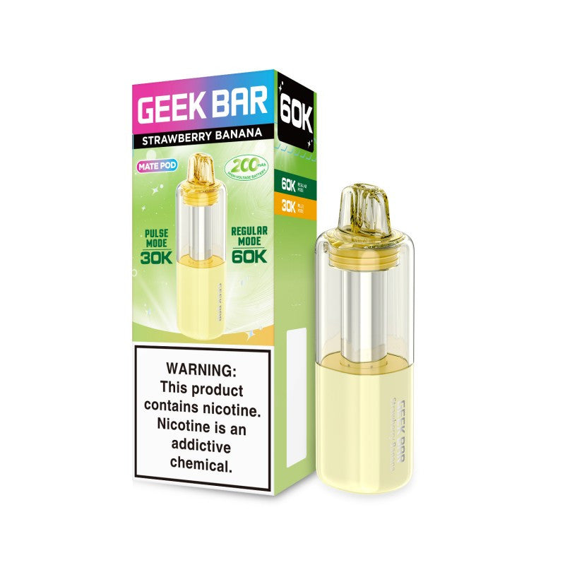 Strawberry Banana Geek Bar MATE 60K POD
