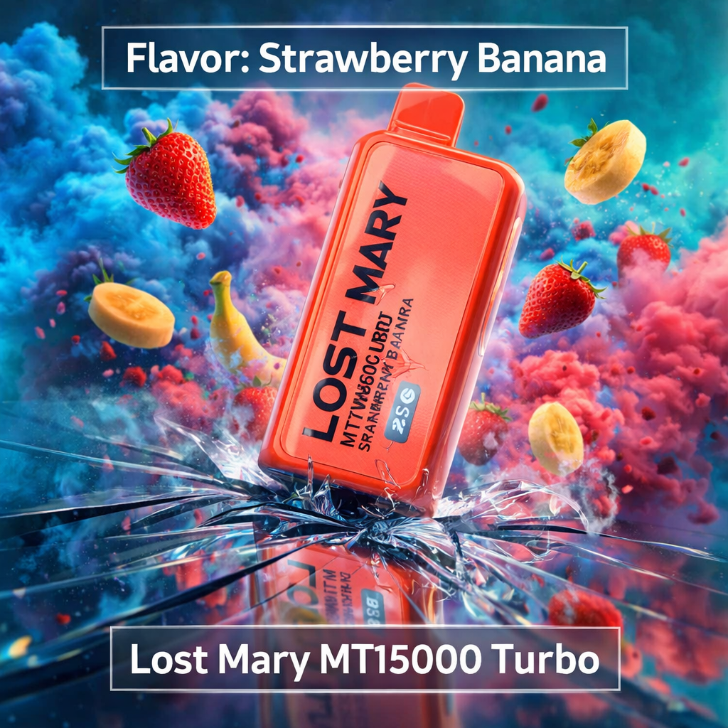 Strawberry Banana — Lost Mary MT15000 Turbo