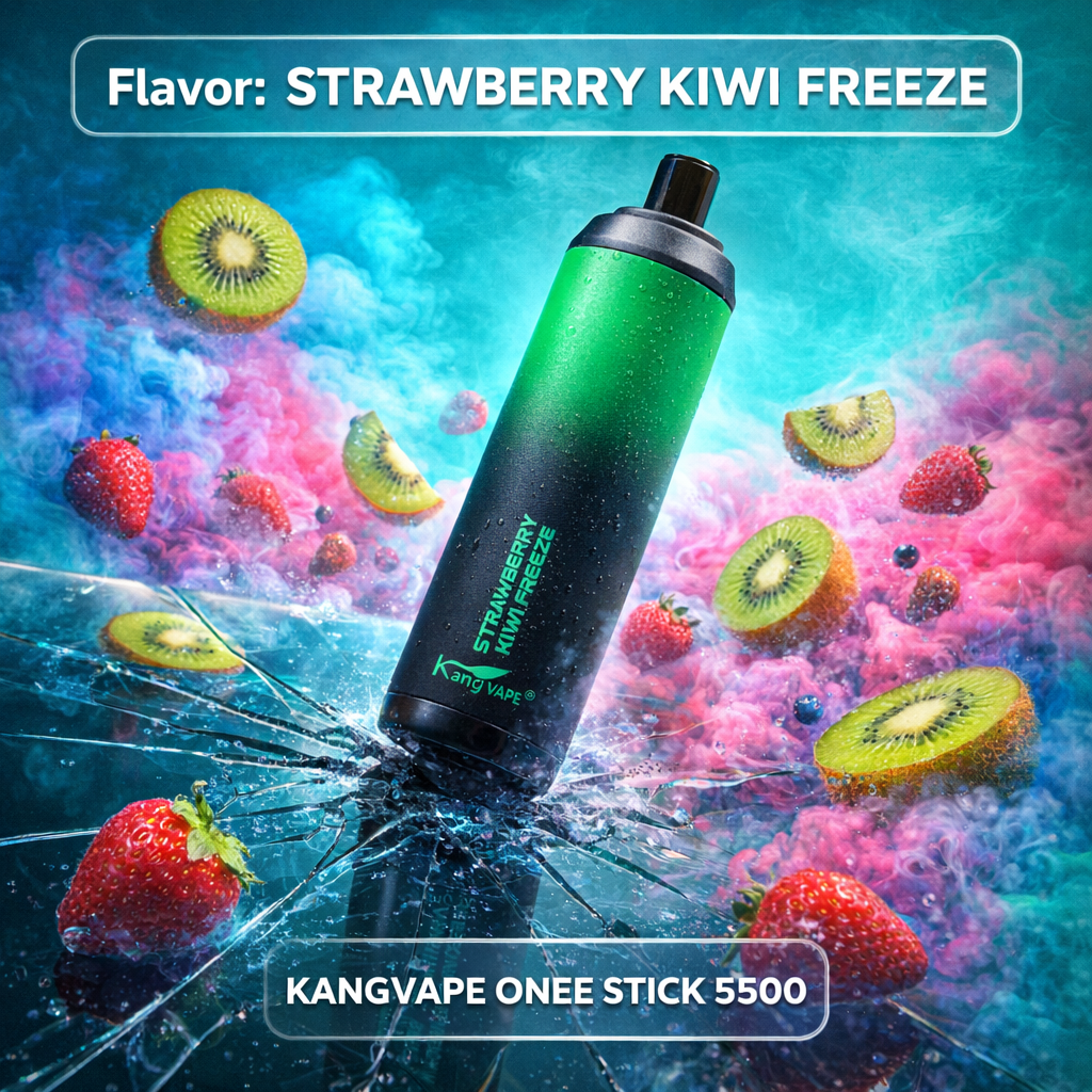 Strawberry Kiwi Freeze - KANGVAPE ONEE STICK 5500