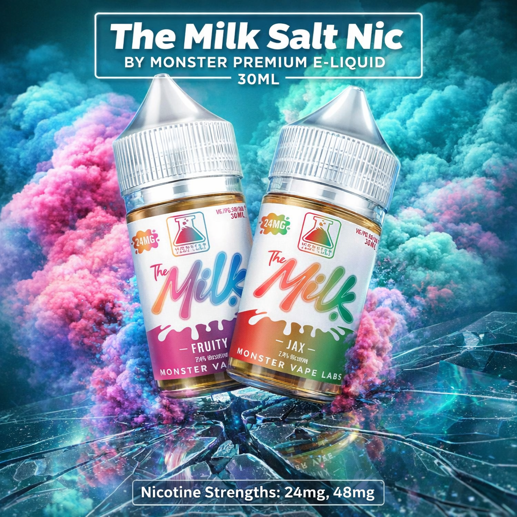The Milk Salt Nic by Monster Premium E-Liquid 30ml