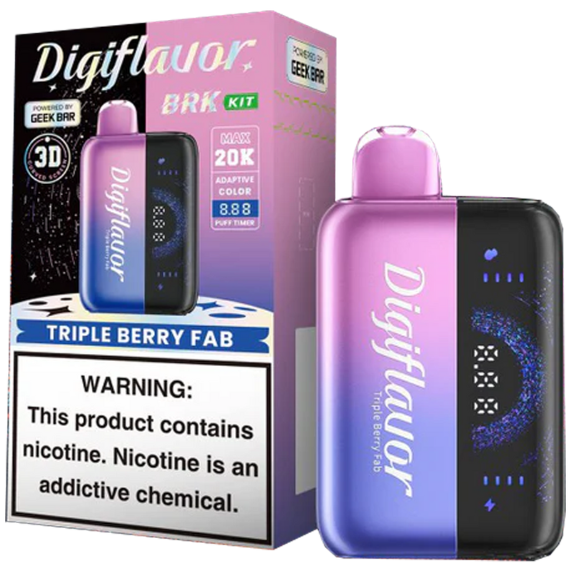 Triple Berry Fab Digiflavor BRK Full Kit
