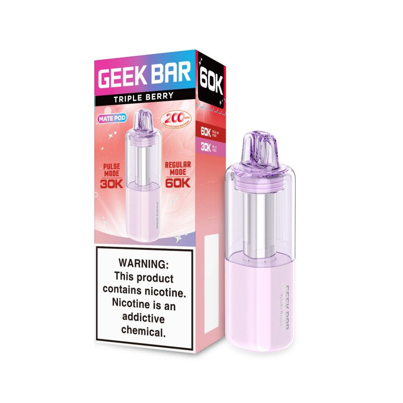 Triple Berry Geek Bar MATE 60K POD
