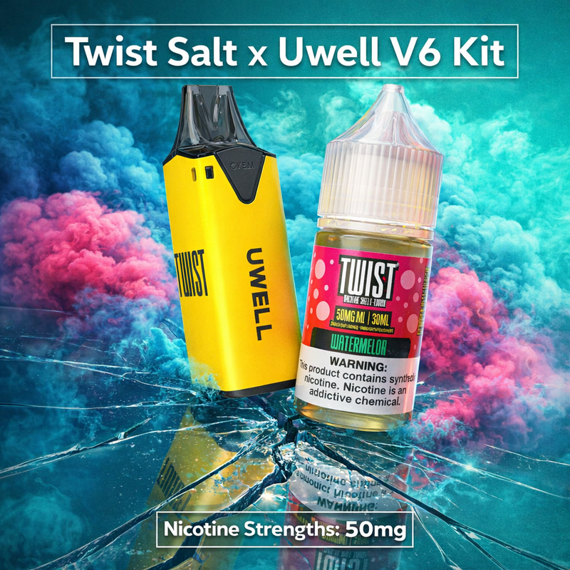 Twist Salt x Uwell V6 Kit
