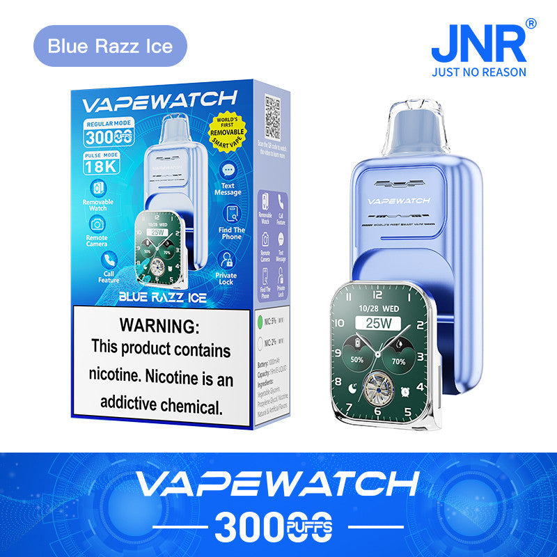 Blue Razz Ice JNR VapeWatch 30K