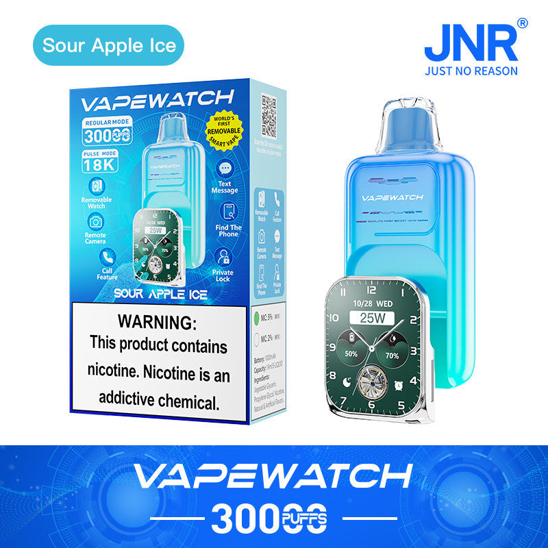 Sour Apple Ice JNR VapeWatch 30K