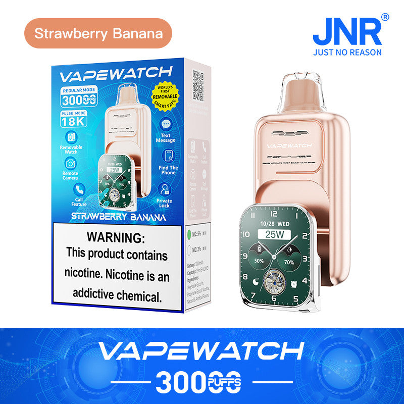 Strawberry Banana JNR VapeWatch 30K
