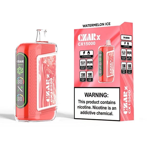 Watermelon Ice Disposable Vape CZAR X CX15000 Watermelon Ice Disposable Vape CZAR X CX15000