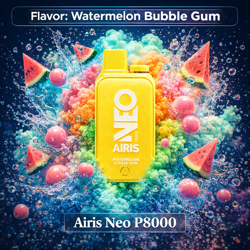 Watermelon Bubble Gum Airis Neo P8000
