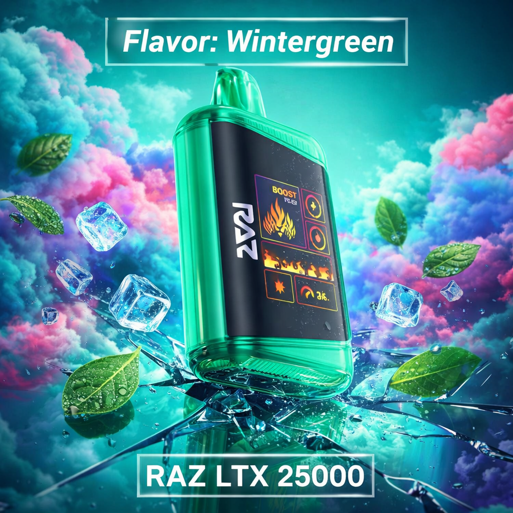 Wintergreen - RAZ | Smooth Mint Disposable Vape Flavor Wintergreen - RAZ | Smooth Mint Disposable Vape Flavor