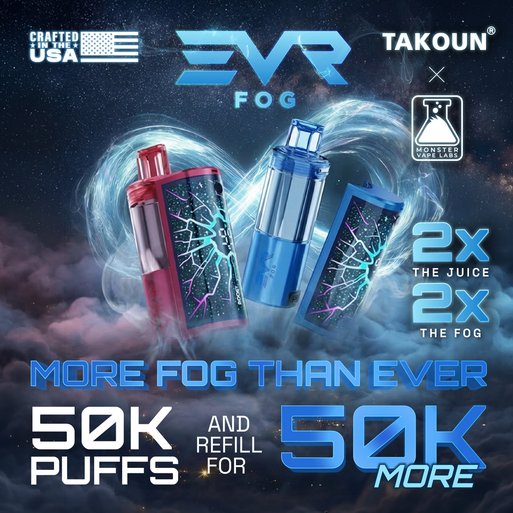 EVRFOG 100K Refillable Disposable KIT