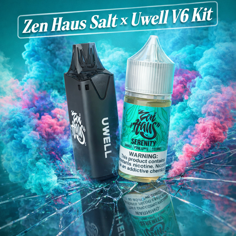 Zen Haus Salt x Uwell V6 Kit
