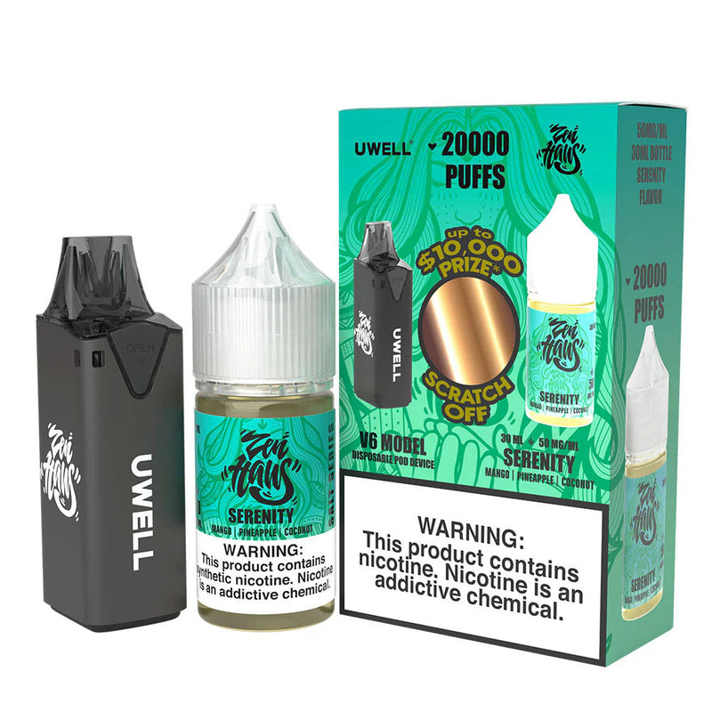 Zen Haus Salt x Uwell V6 Kit
