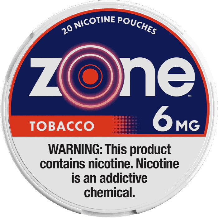 Zone Tobacco-Free Nicotine Pouch 20 Pouches
