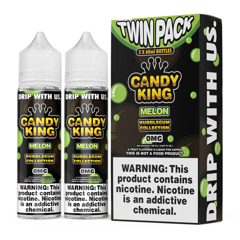 Candy King Bubblegum E-Liquid 60ml Twin Pack

