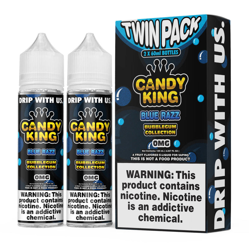 Candy King Bubblegum E-Liquid 60ml Twin Pack
